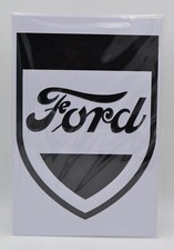 Plaque En Fer Blanc " FORD "