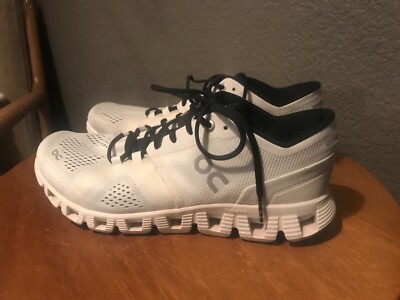 Size 7.5 - ON Cloud X White Black for sale online | eBay