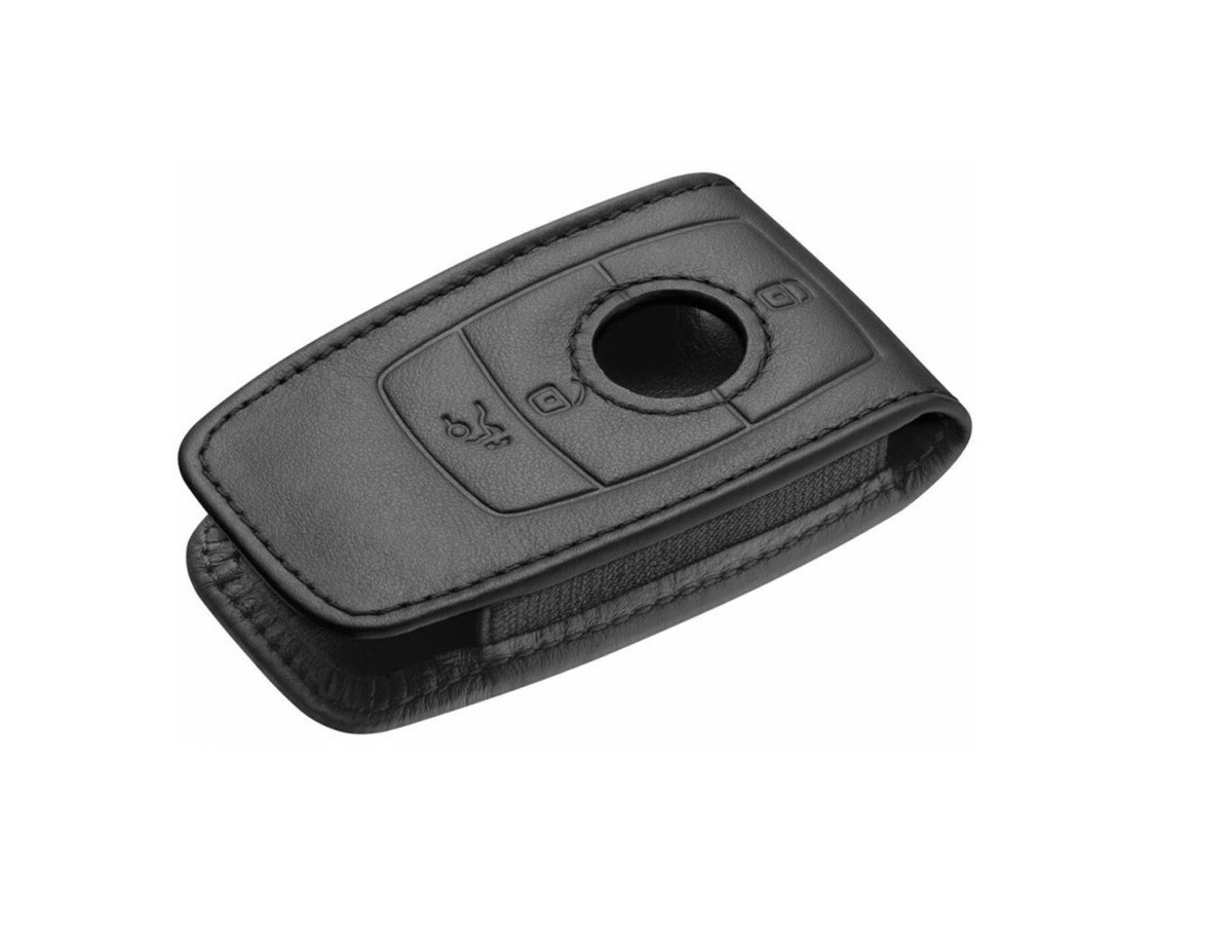 Mercedes-Benz Key Sleeve Cowhide Leather Cover Black B66958412  