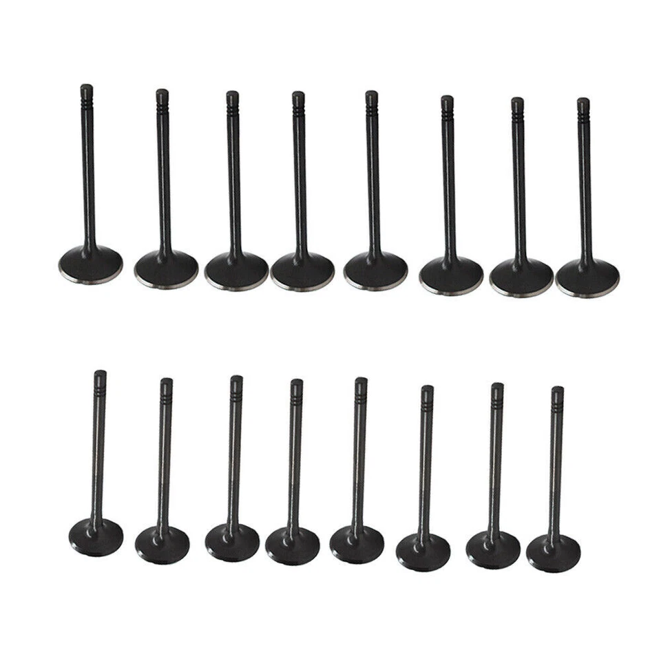 New Intake Exhaust Valves W/ Seals Set Fit For Chevrolet Equinox 2.4L 2.2L 10-17 - Image 3 of 4