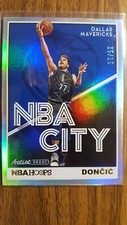 2019-20 Luka Doncic Hoops #30 NBA CITY HOLO Artist Proof /25 SSP Case hit