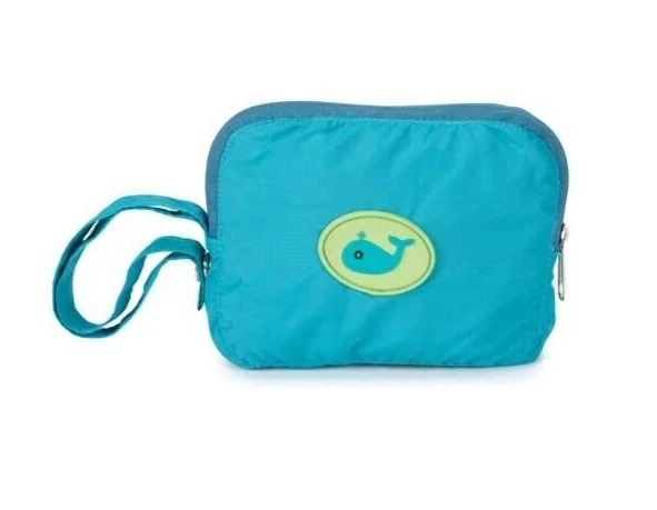 Chaqueta de lluvia Zack and Zoey Stowaway, abrigo para perro que se cierra en un bolsillo, mascota grande Foto 2 de 4