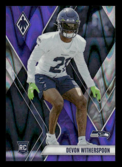 2023 Panini Phoenix #145 Devon Witherspoon /125 Rookie Purple Seattle Seahawks