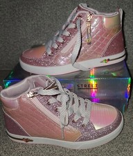 Girl's SKECHERS KIDS Size 4 Shoutouts 2.0 - Glitter Queen 310645L . Get Gifting