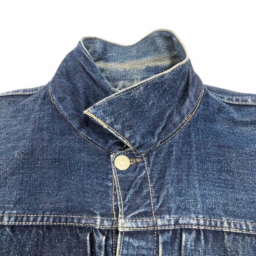 Levi's 506XX Denim Jacket 50s Vtg One-Sided Tab Pin-Stitched Levi's 506XX Denim Jacket 50s Vtg One-Sided Tab Pin-Stitched
