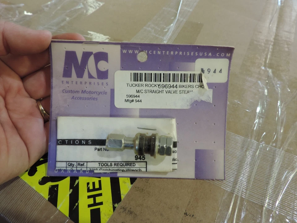 Vástago de válvula recta MC Enterprises 596944 Foto 3 de 3