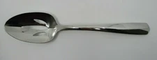ONEIDA STAINLESS EQUATOR PIERCED SERVING SPOON   - 8 5/8" 02F