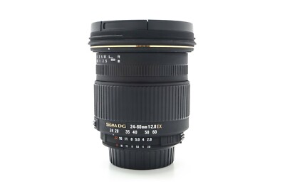 Sigma AF 24-60mm f/2.8 EX DG Lens for Nikon F Mount Camera Body