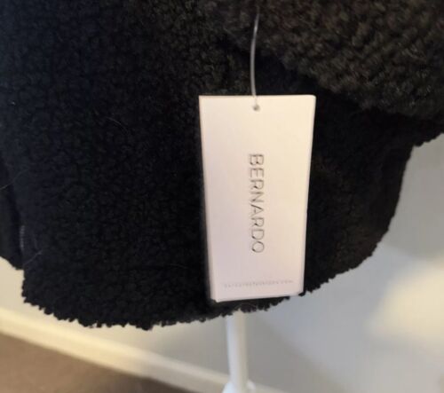 Women’s Bernardo Black Sherpa Jacket Xl/2Xl - Picture 3 of 9