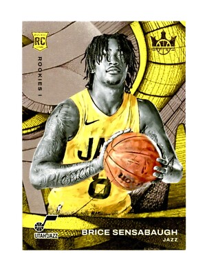 2023 Brice Sensabaugh Panini Court Kings Level 1 Jazz RC Rookie SP CK i Art #92