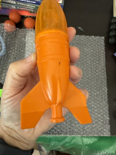 De colección 1987 LANARD TOYS DISCOVERER AIRE Y AGUA COHETE VOLADOR NARANJA REPUESTO - Imagen 7 de 11