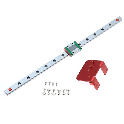 X-axis MGN12C Linear Rail Guide Kit with Fix Plate Mount Bracket for 3D A7S0 - Afbeelding 7 van 7