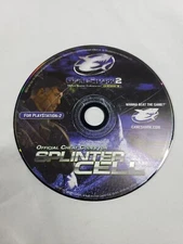 Gameshark 2 PS2 Version 3 Official Cheat Codes for Splinter Cell Disc Only.