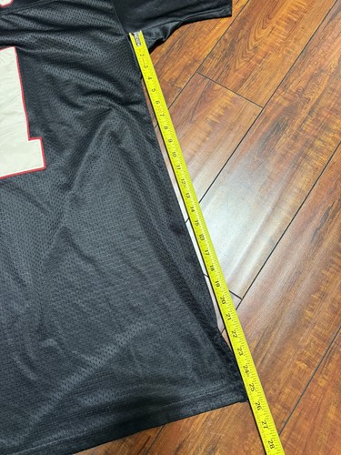 Vtg Mitchell & Ness Atlanta Falcons Deion Sanders 21 Legacy Stitched Jersey 56 - Picture 5 of 10