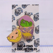 A5 Disney DLP DLRP Paris LE 400 Pin Tangled Pascal Rapunzel Holiday Doll Party