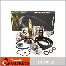 Mitsuboshi Timing Belt Water Pump Fit 93-01 Honda Prelude 2.2 Tensioner H22A4