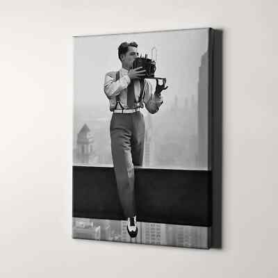 Charles C Ebbets Lunch Atop A Skyscraper 1930s NYC Canvas Print Wall Art