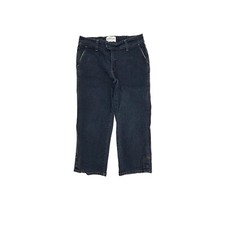 Signature by Levi Strauss Capri Women's size 12 Dark Wash Blue Denim Jeans