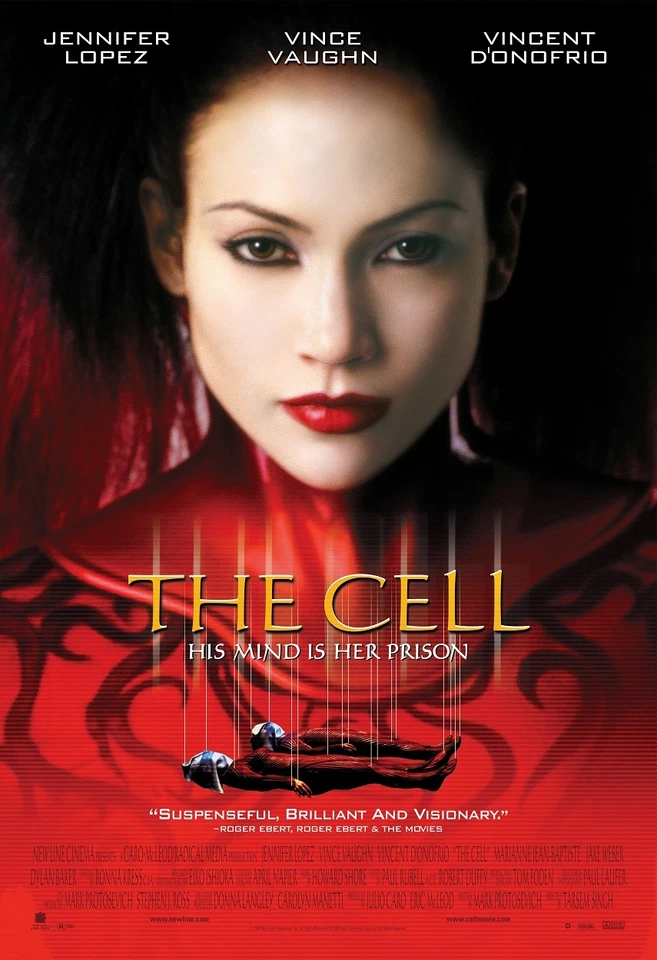 The Cell movie poster - Jennifer Lopez poster : 11 x 17 inches