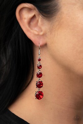 Wow Paparazzi BRAND NEW  RED CARPET CHARMER  Earrings