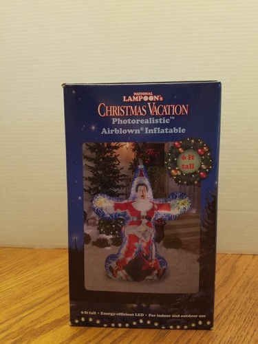 NEW Boxed Christmas Vacation Clark W Griswold Sparky Airblown Inflatable Outdoor - Picture 3 of 7