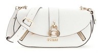 Guess Jessa Flap Crossbody Bag Schultertasche UmhäNgetasche Tasche White Weiß