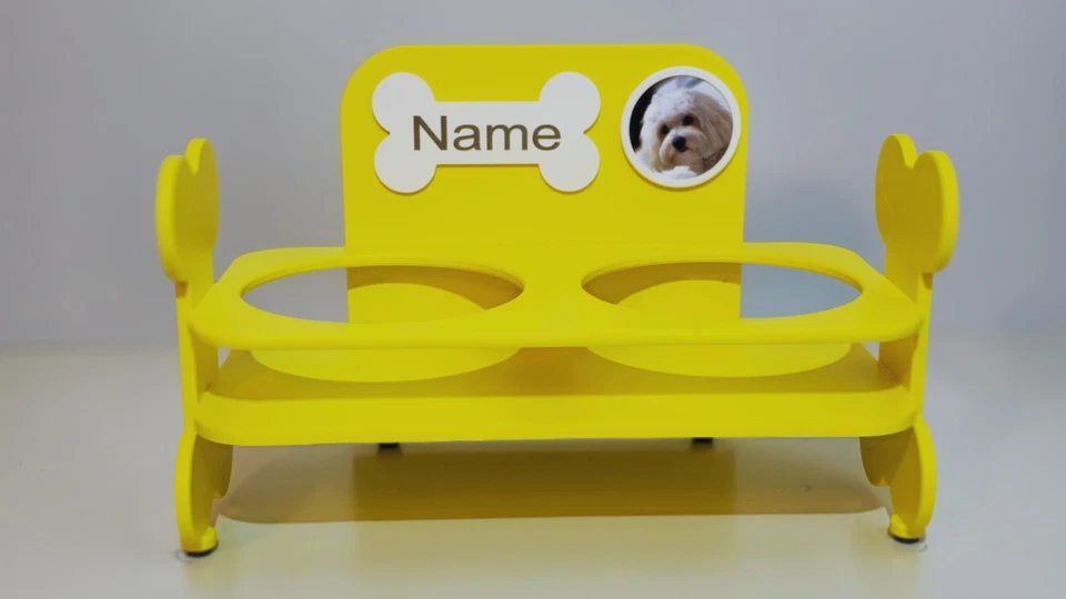 Futterbar Futterstation für Hund Personalisiert - Bild 4 von 4