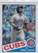 2020 TOPPS..ROBEL GARCIA..RC..SILVER PACK..MOJO REFRACTOR..CARD # 85C-47..CUBS
