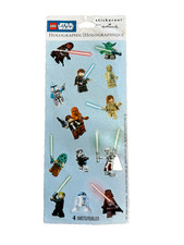 2 NIP Star Wars Stickers, New Unopened Mandalorian the Child and Holographic