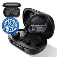TREBLAB X4 Wireless Earbuds with Earhooks – 253H Battery, ENC Mic, Bluetooth 5.4