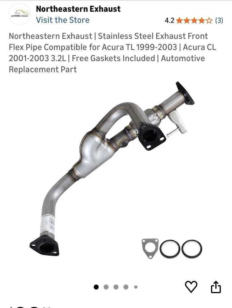 Genuine OEM Exhaust Pipes & Tips for Acura TL for sale | eBay