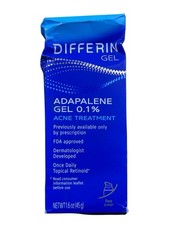 Differin Gel Adapalene 0.1 Acne Treatment for Face, Oil-Free, 1.6 oz Pkg flawed