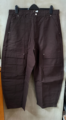 adidas Originals Canvas Cargo Work Pants Men's Lifestyle Casual
