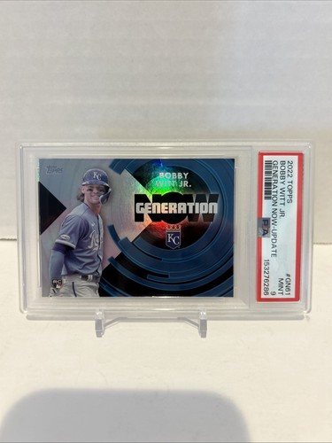 BOBBY WITT JR. PSA 9 Rookie Card RC 2022 Topps Chrome Generation Now #GNC23