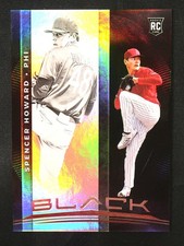 2021 Chronicles BLACK Panini Spencer Howard Rookie RC #12