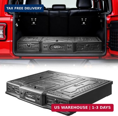 syhvu MagicBox Car Trunk Organizer for 2021-2025 Ford Bronco 4-Door, Heavy-Duty