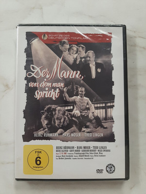 Der Mann, von dem Mann spricht  Heinz Rühmann, Hans Moser, T. Lingen DVD NEU/OVP