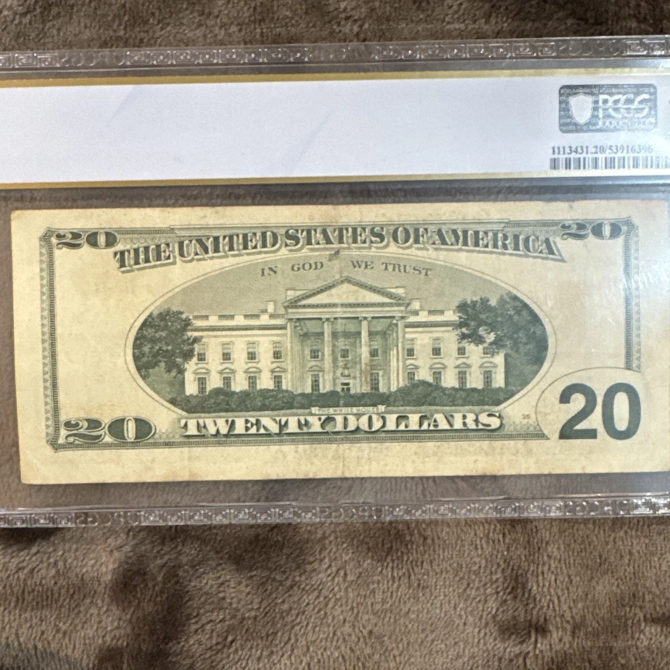 $20 2001 Federal Reserve Note New St. Louis VF20 #78203186 - Image 3 of 3