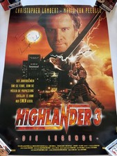 CHRISTOPHER LAMBERT In Person Signed Autograph 84x59.5cm Highlander