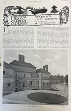 HEATHCOTE, ILKLEY, YORKSHIRE. SEVERAL PICTURES AND ACCOMPANYING TEXT, REMOVED FR