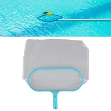 Pool Skimmer Net for Cleaning Swimming Pool Pond with Deep Fine Green Nylon Mesh