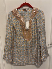 NWT Tory burch sequin tunic size 0