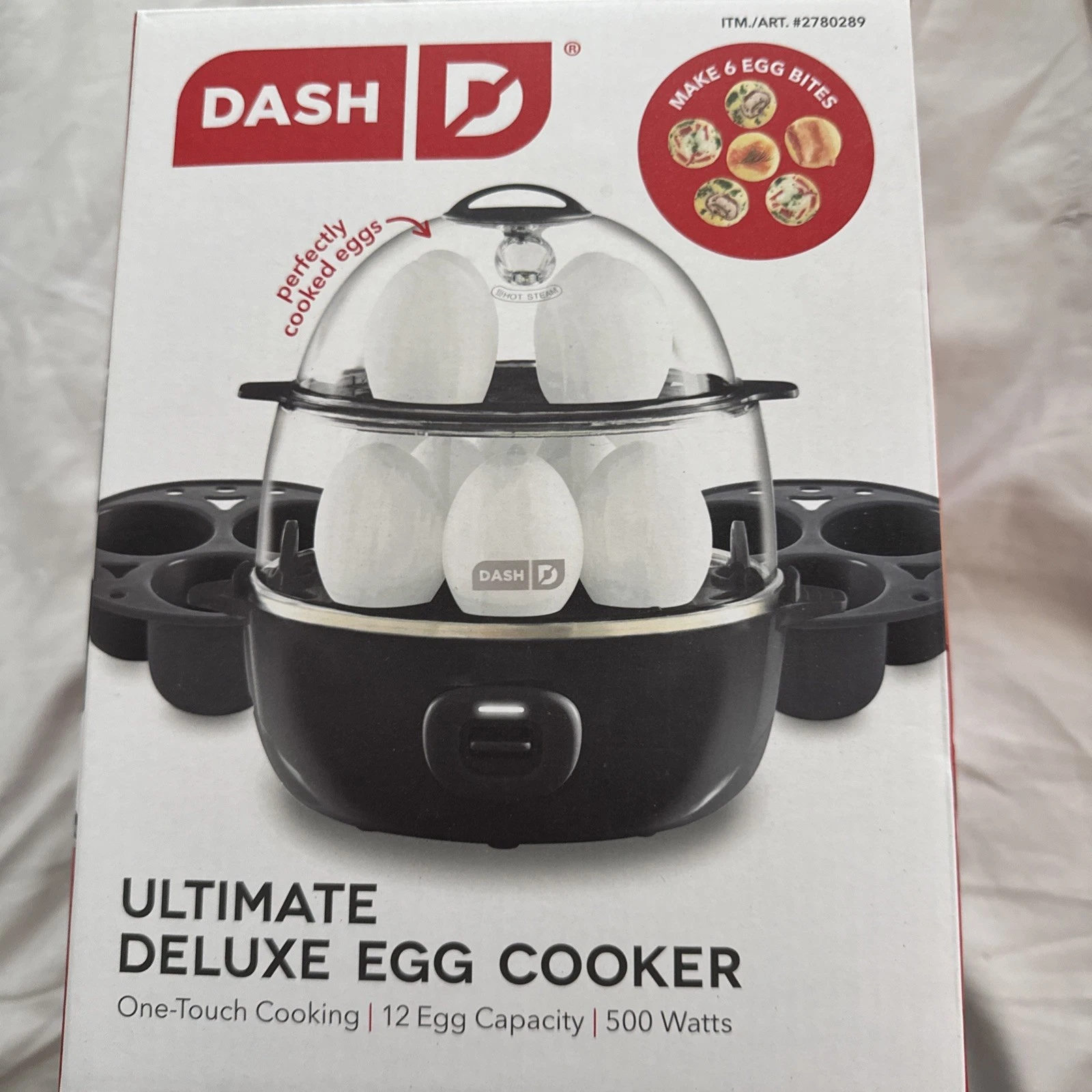 Dash Ultimate Deluxe Egg Cooker with Egg Bite Trays