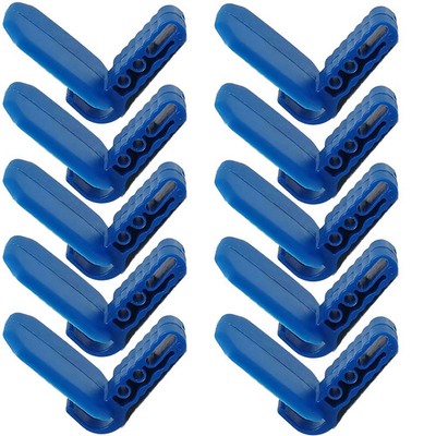 10pcs Dental Anterior Sensor Holder Autoclavable Dental X-Ray Positioning Blue