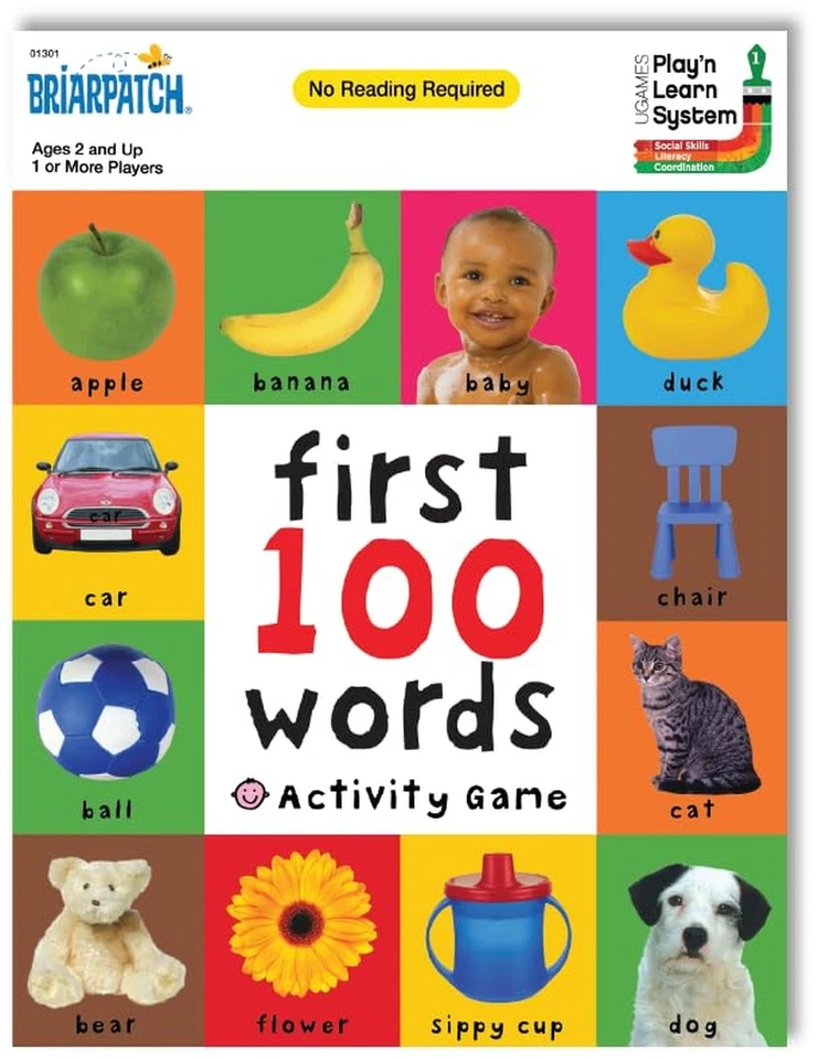 Briarpatch | First 100 Words, Early Learning Game for Toddlers, Ages 2+ - Image 2 of 4