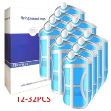12-32Pack Refill Cartridge Kit with Compatible for Zevo M364 Flying Insect Trap