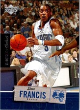 Steve Francis 68 Upper Deck Rookie Debut LP Sports Card. rookie card picture