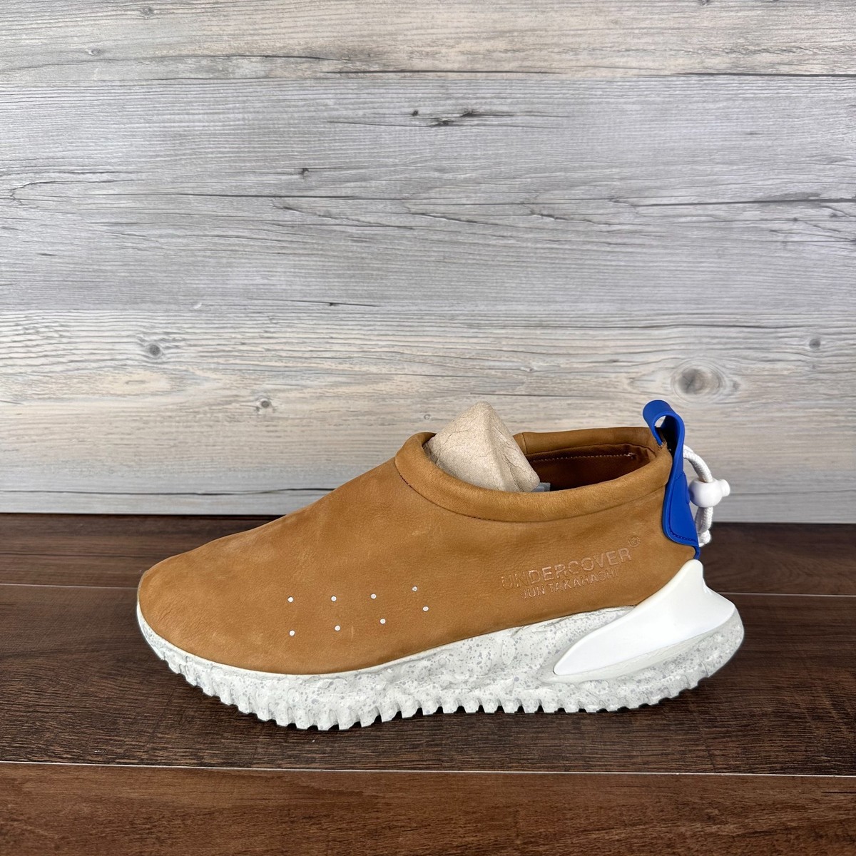 Nike Undercover X Moc Flow Mens Size 11.5 Ale Brown Team Royal