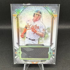 Topps Triple Threads Relic Rookie Heston Kjerstad Orioles #SJR-KJE2 26/48