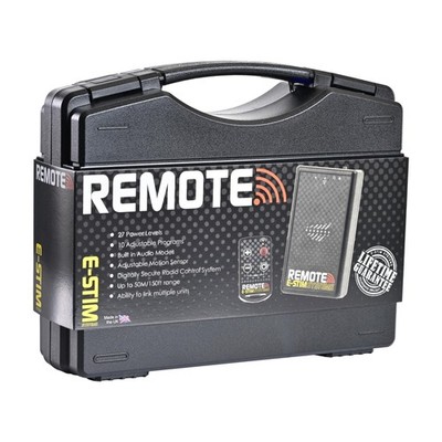 E-Stim Remote System Power Box Reizstrom Gerät Set Massage Stimulation